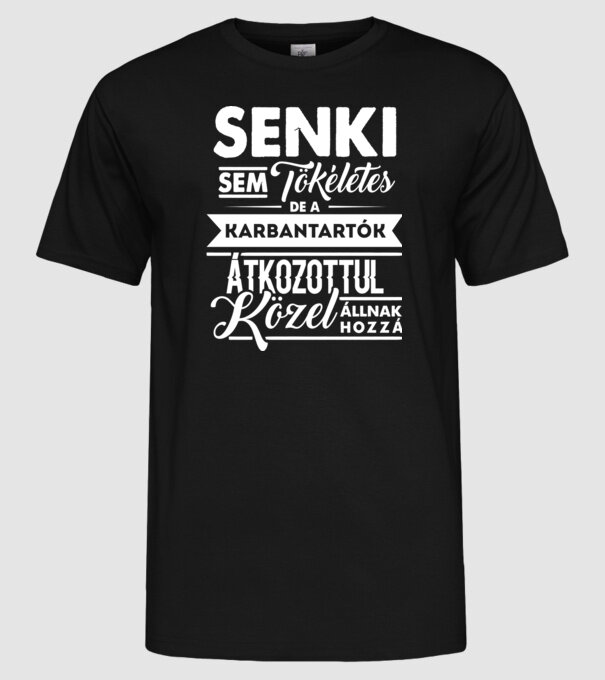  minta fekete pólón