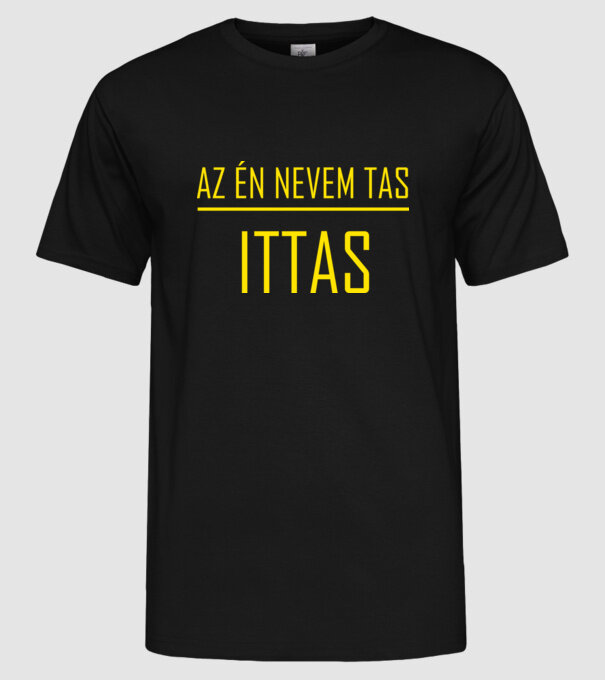  minta fekete pólón