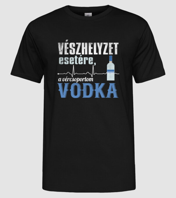  minta fekete pólón