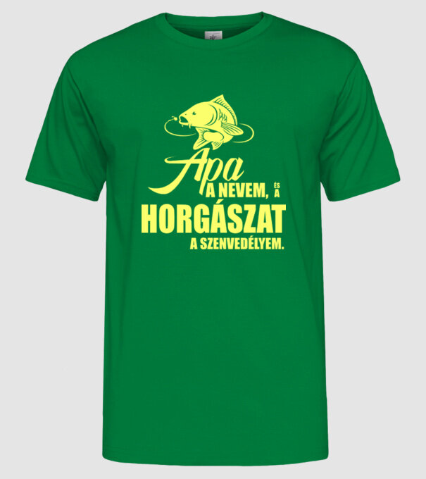  minta zöld pólón