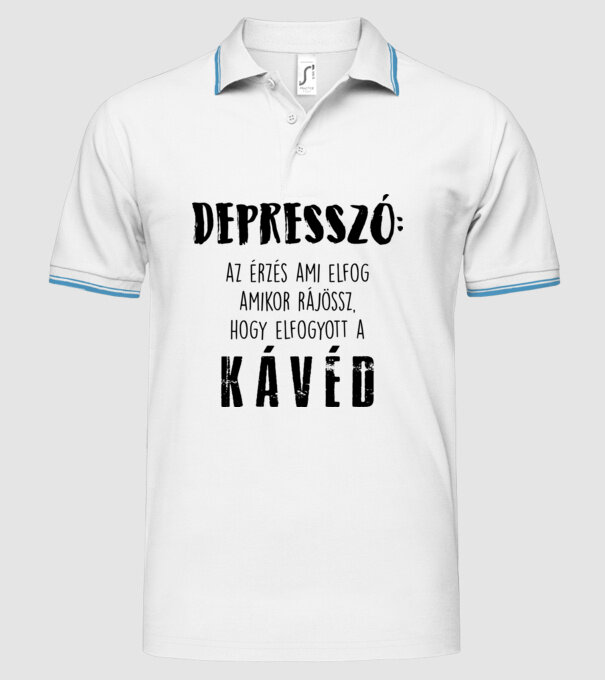  minta fehér pólón
