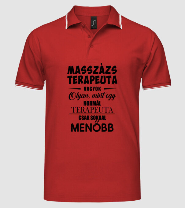  minta piros pólón