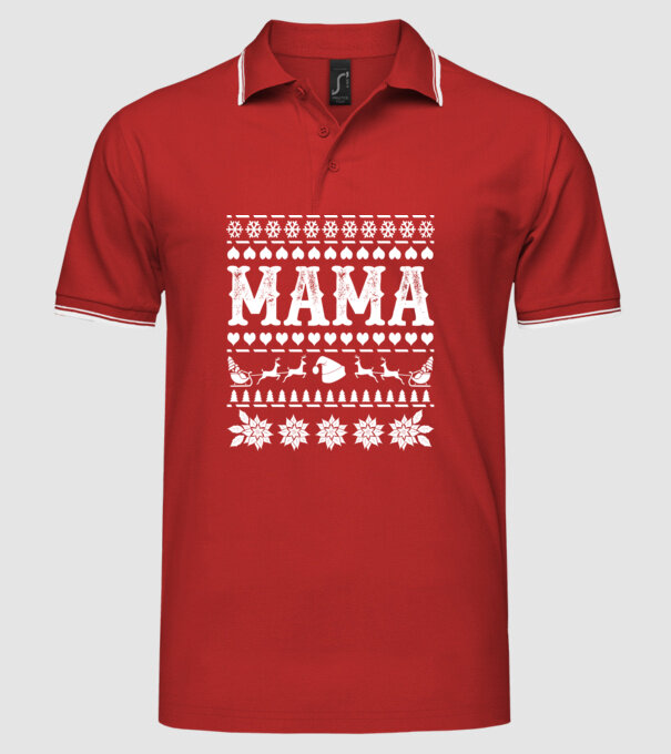  minta piros pólón