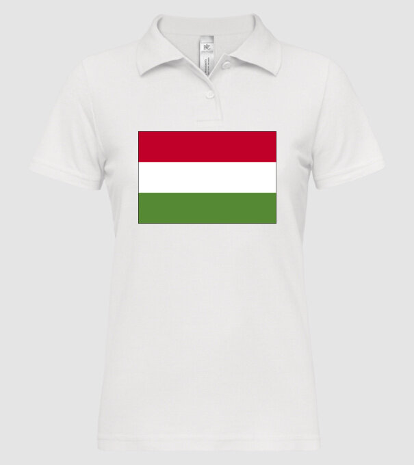  minta fehér pólón