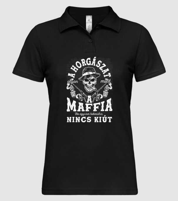  minta fekete pólón