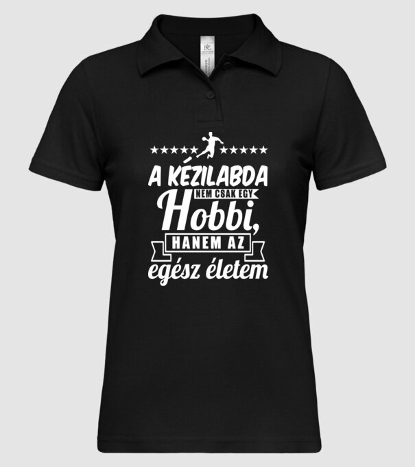  minta fekete pólón
