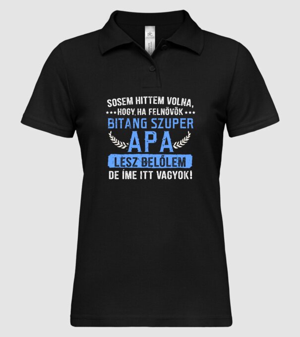  minta fekete pólón