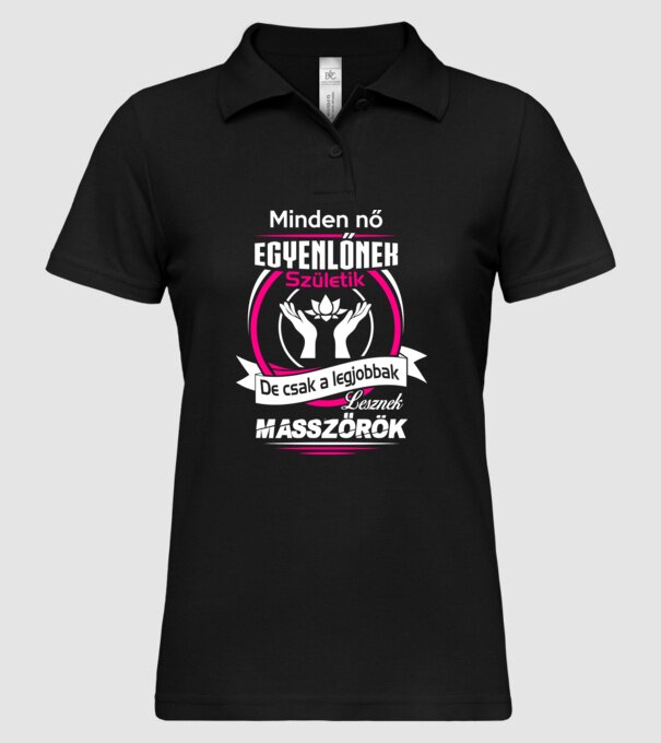  minta fekete pólón