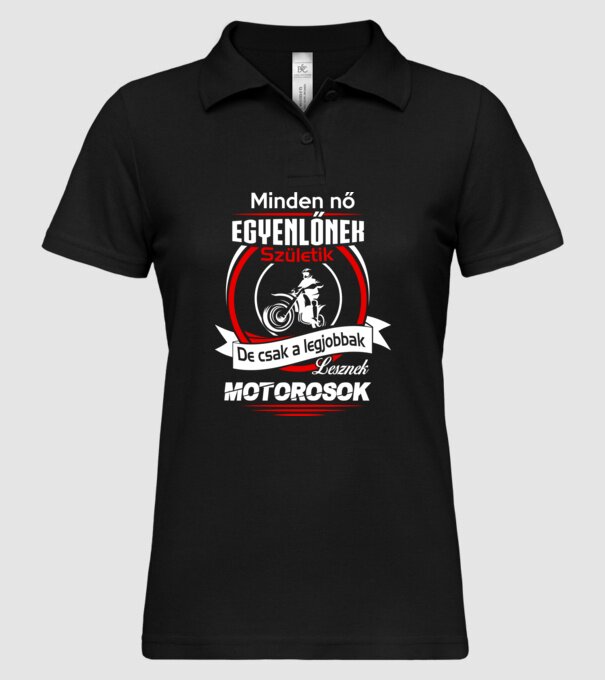  minta fekete pólón