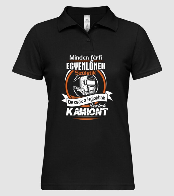  minta fekete pólón