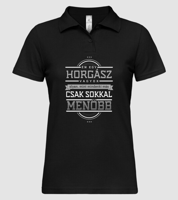 minta fekete pólón