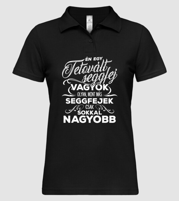  minta fekete pólón