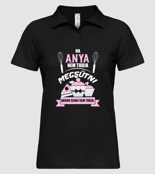  minta fekete pólón