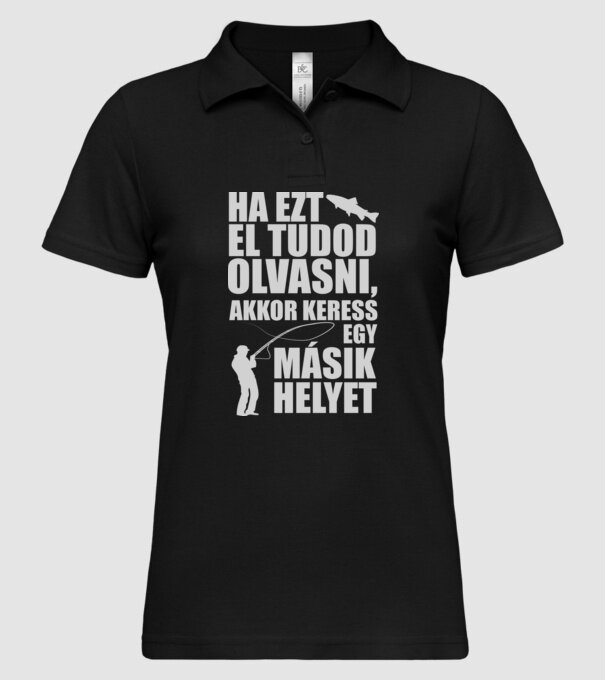  minta fekete pólón