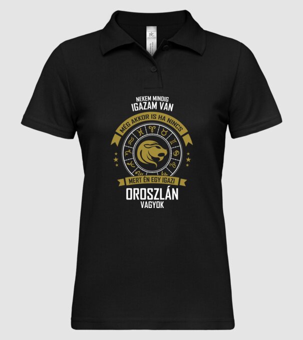  minta fekete pólón