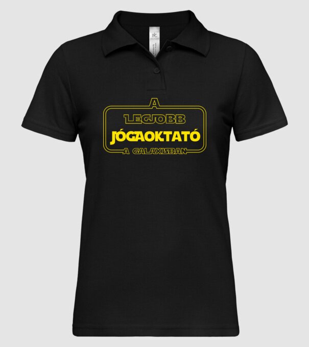  minta fekete pólón