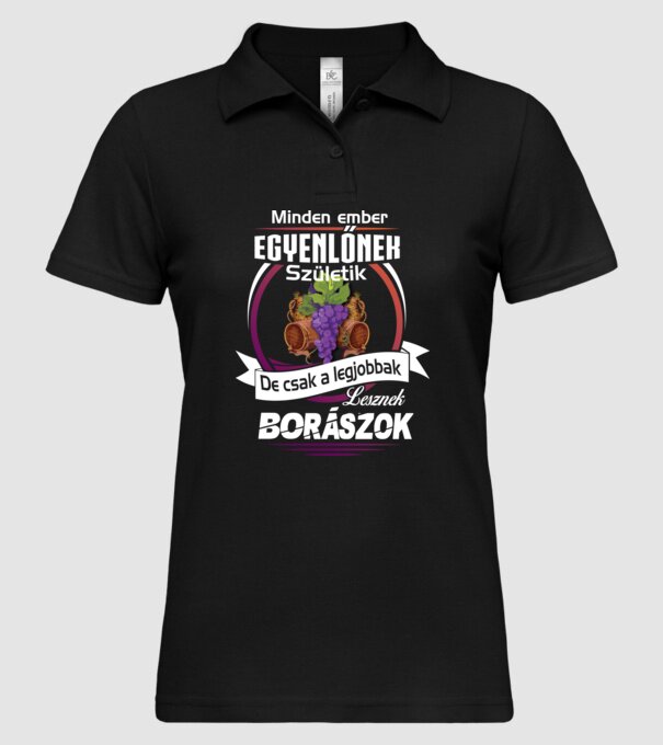  minta fekete pólón
