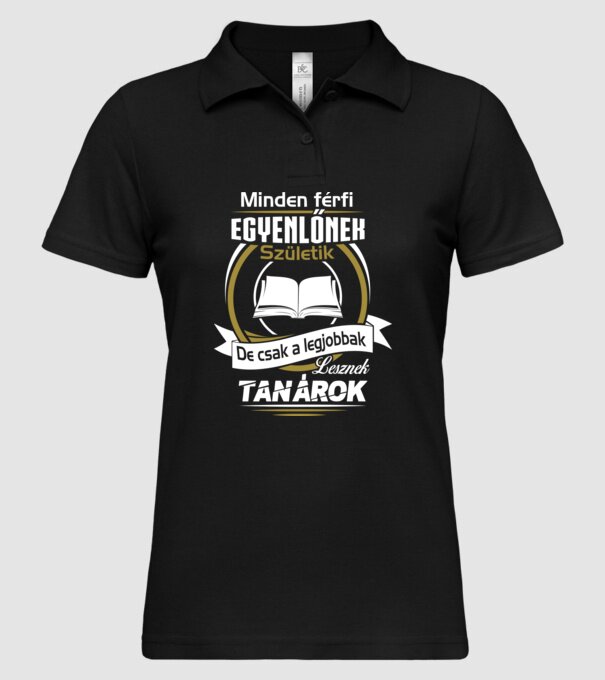 minta fekete pólón