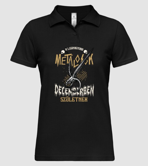  minta fekete pólón