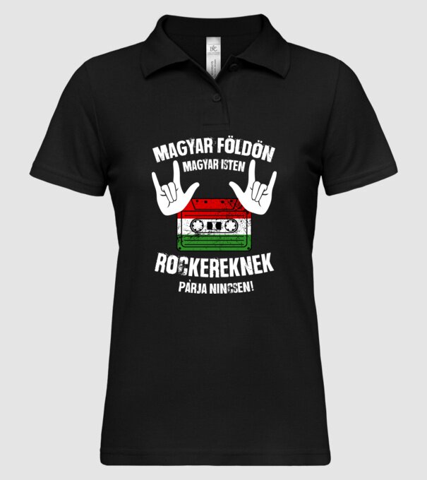  minta fekete pólón