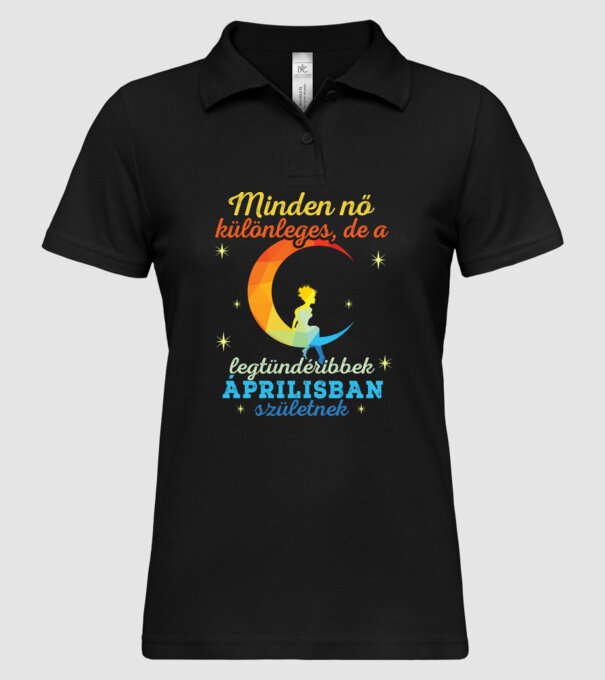  minta fekete pólón