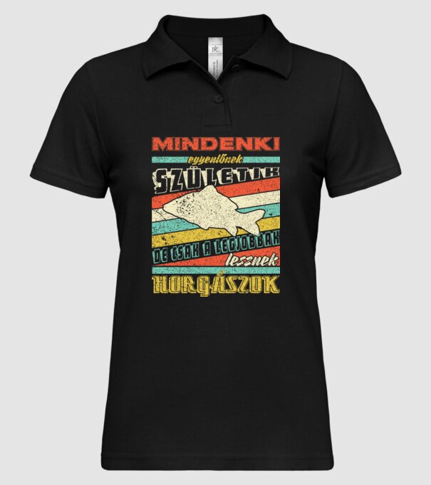  minta fekete pólón