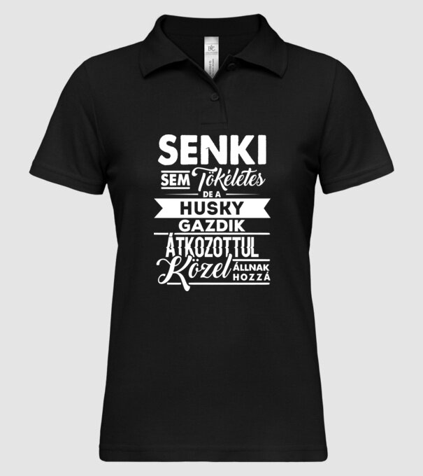  minta fekete pólón