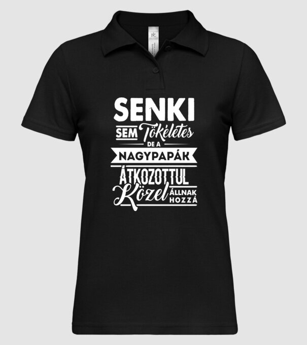  minta fekete pólón