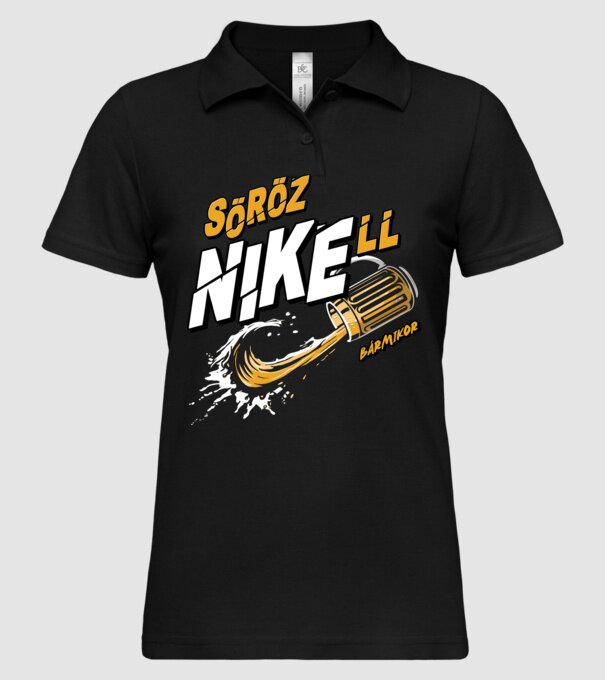  minta fekete pólón