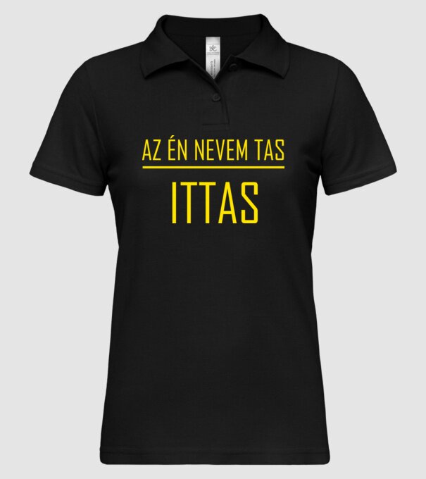  minta fekete pólón