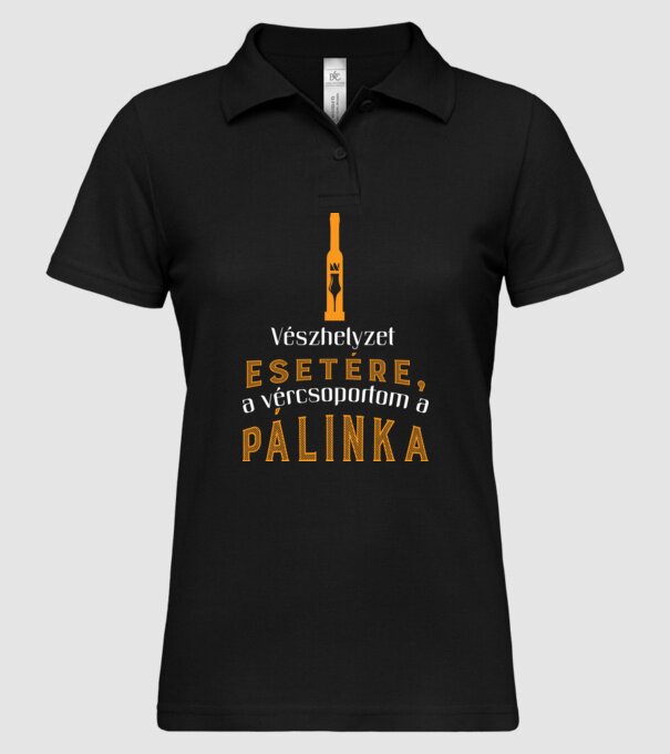  minta fekete pólón
