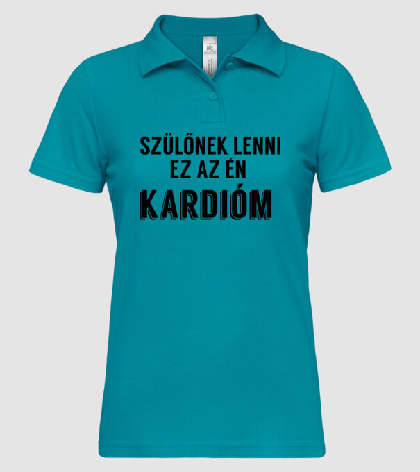  minta türkiz pólón