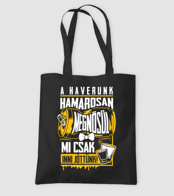  minta fekete pólón