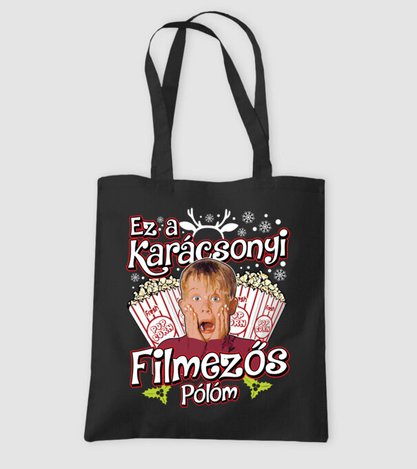  minta fekete pólón