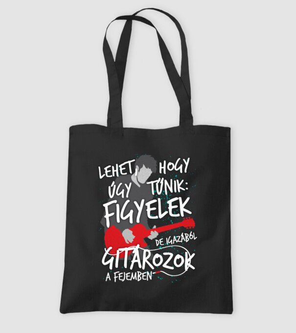  minta fekete pólón