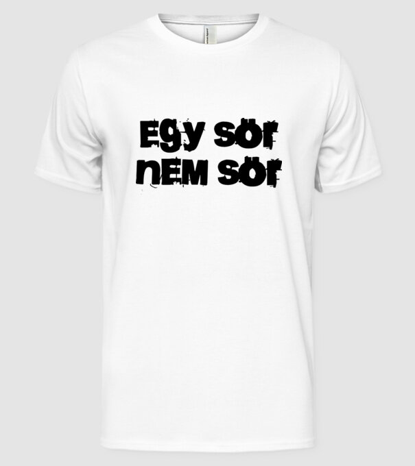  minta fehér pólón