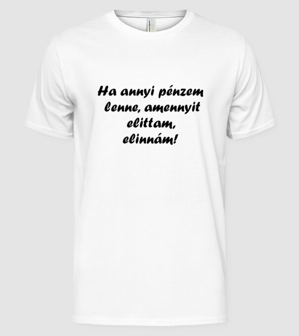  minta fehér pólón