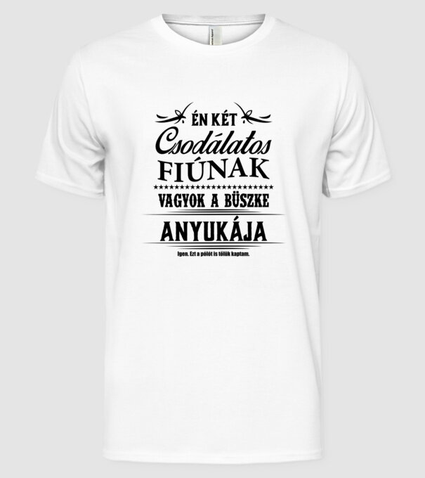  minta fehér pólón