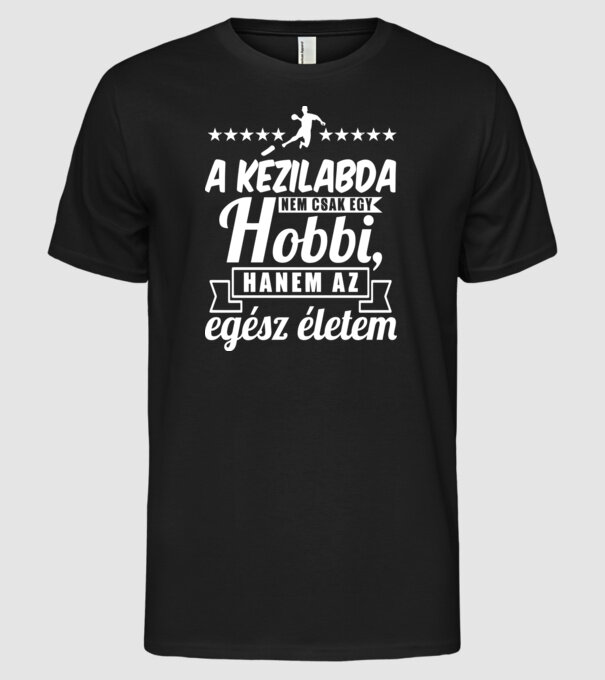  minta fekete pólón