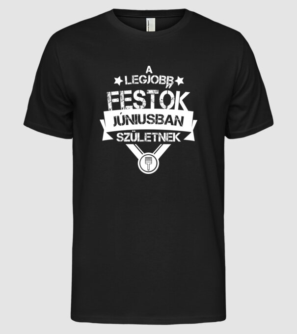  minta fekete pólón