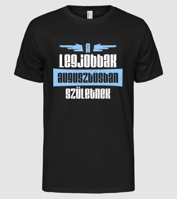  minta fekete pólón