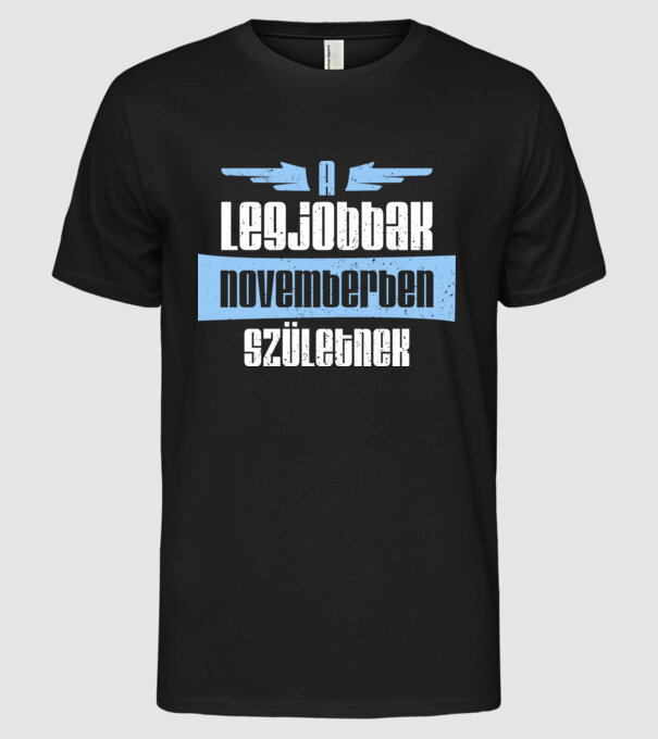  minta fekete pólón