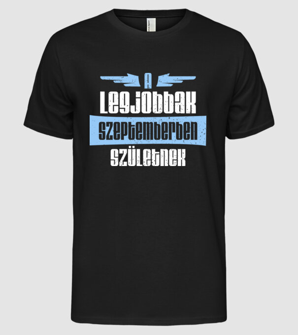  minta fekete pólón