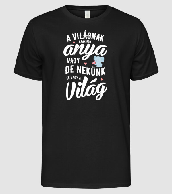  minta fekete pólón