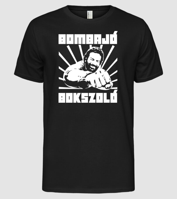  minta fekete pólón