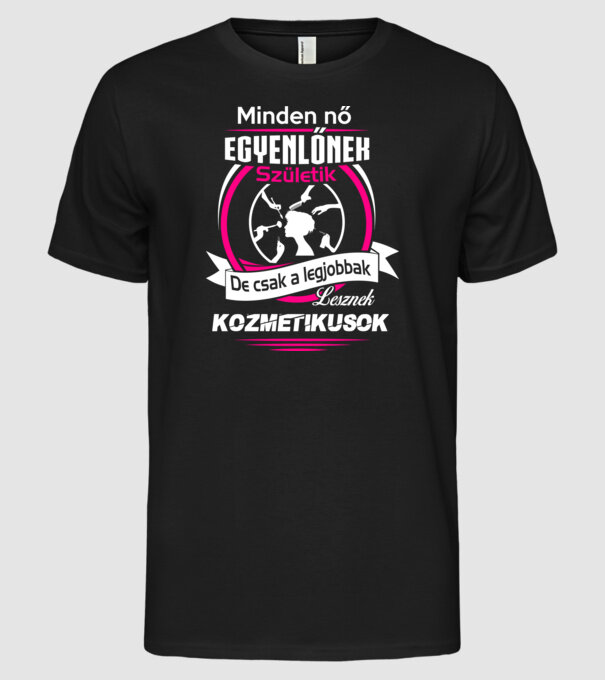  minta fekete pólón