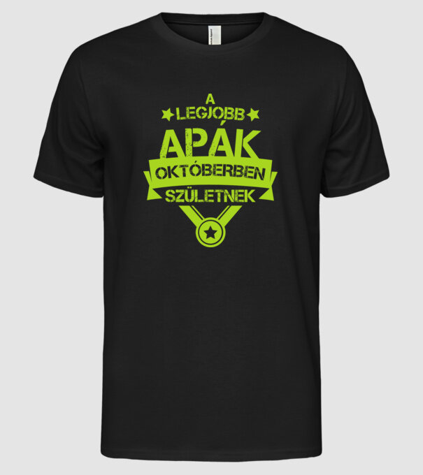  minta fekete pólón