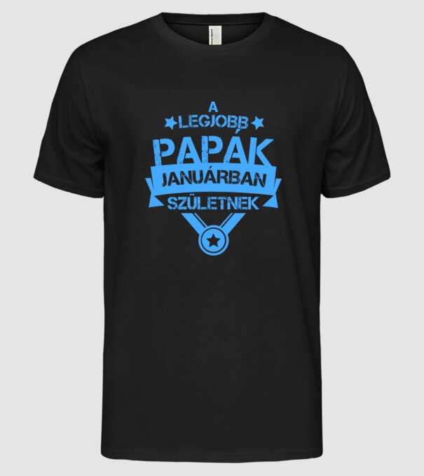  minta fekete pólón