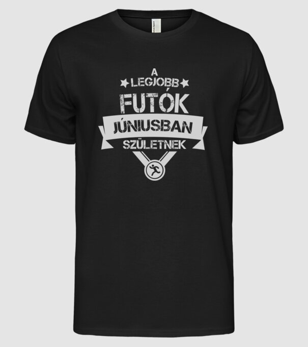  minta fekete pólón