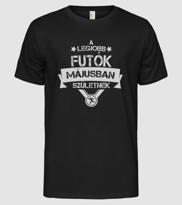 minta fekete pólón